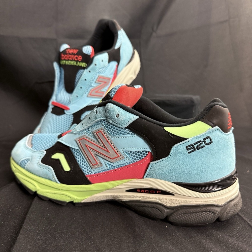 New Balance M920BKO Light Blue "Made In England" Shoes Sneaker Mens Size 10 RARE